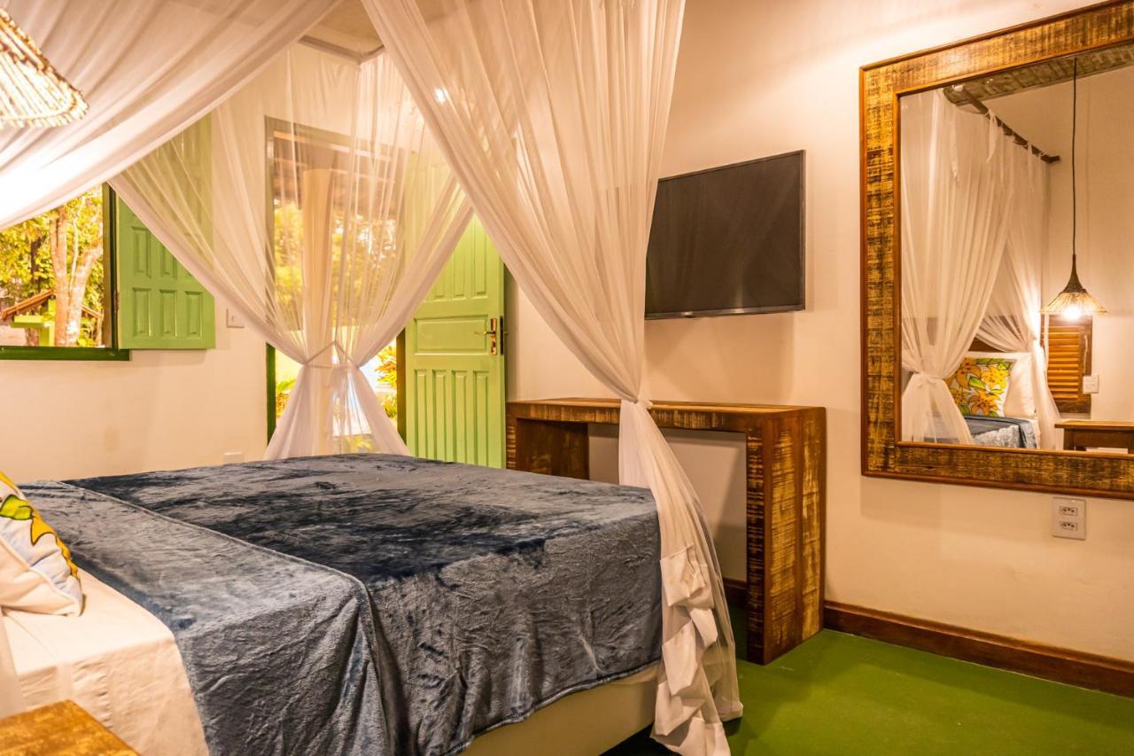 Pousada Recanto Da Preguiça Trancoso Exterior foto
