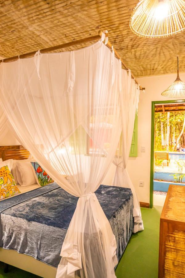 Pousada Recanto Da Preguiça Trancoso Exterior foto