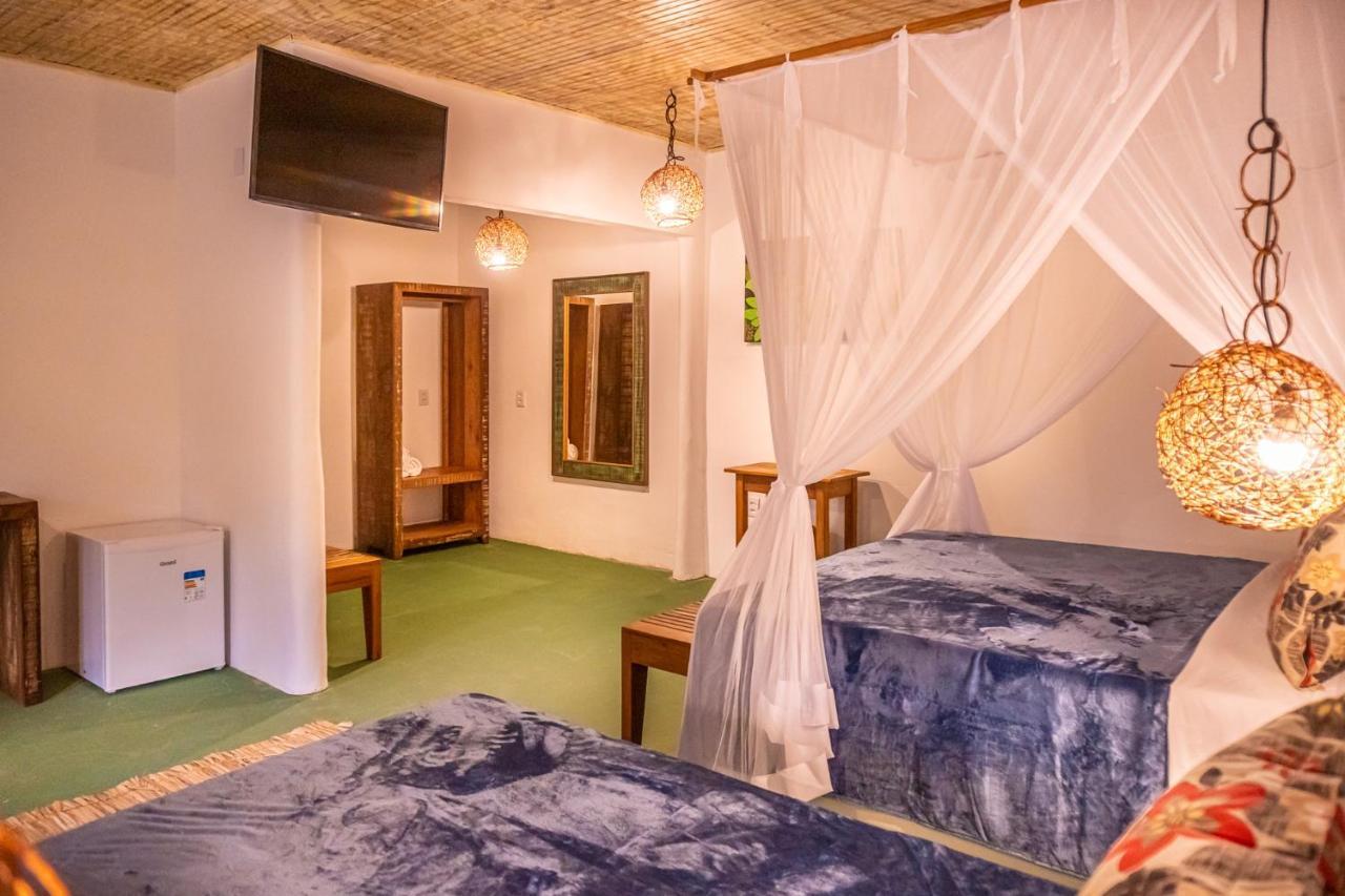 Pousada Recanto Da Preguiça Trancoso Exterior foto