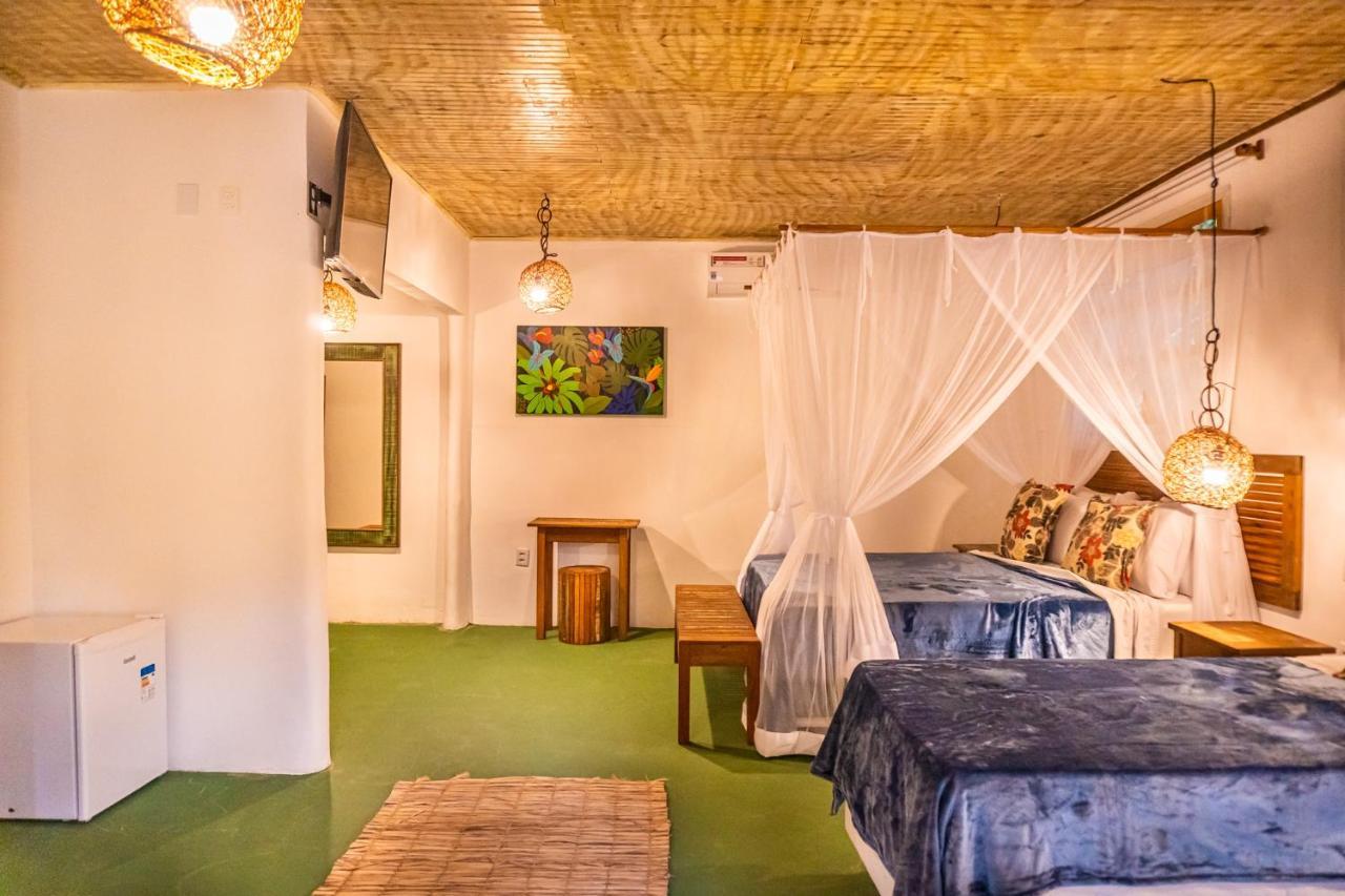 Pousada Recanto Da Preguiça Trancoso Exterior foto