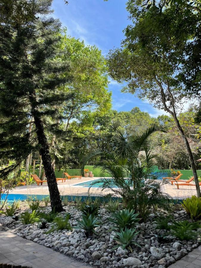 Pousada Recanto Da Preguiça Trancoso Exterior foto